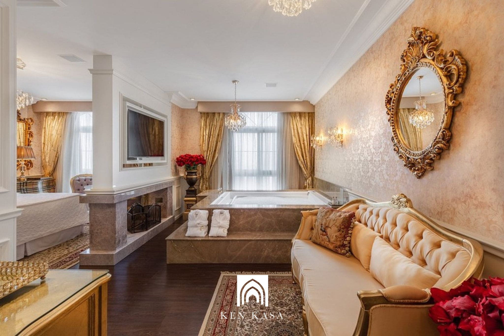 Một số mẫu thiết kế ph&ograve;ng kh&aacute;ch sạn t&acirc;n cổ điển sang trọng